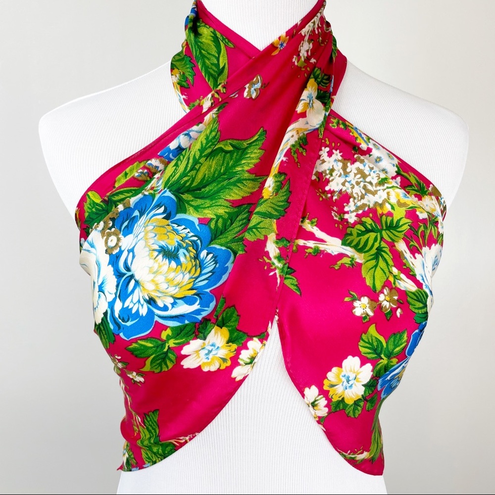 Echo Club 7 Silk Malibu Barbie Scarf & Halter Top